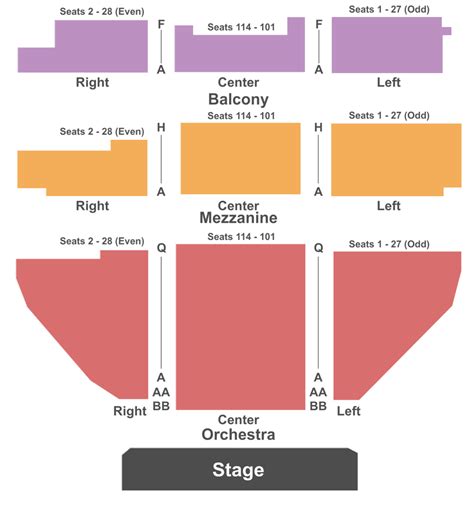 belasco seating chart